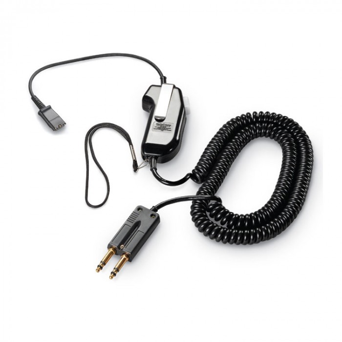 Plantronics SHS231015 (15 ft Coil Headset Cord) 9231015 VDO