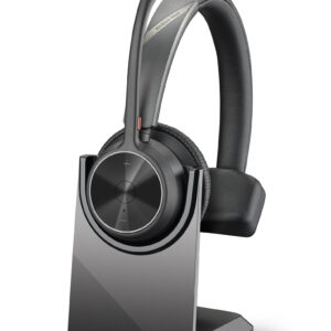 Voyager 4310 UC Wireless Headset With Charge Stand, USB-A (Poly 218471-01 aka HP 77Y92A)