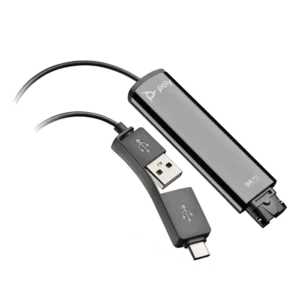 Poly DA75 USB Adapter (USB-A & USB-C)  (Poly 218266-01 or HP 786C6AA)