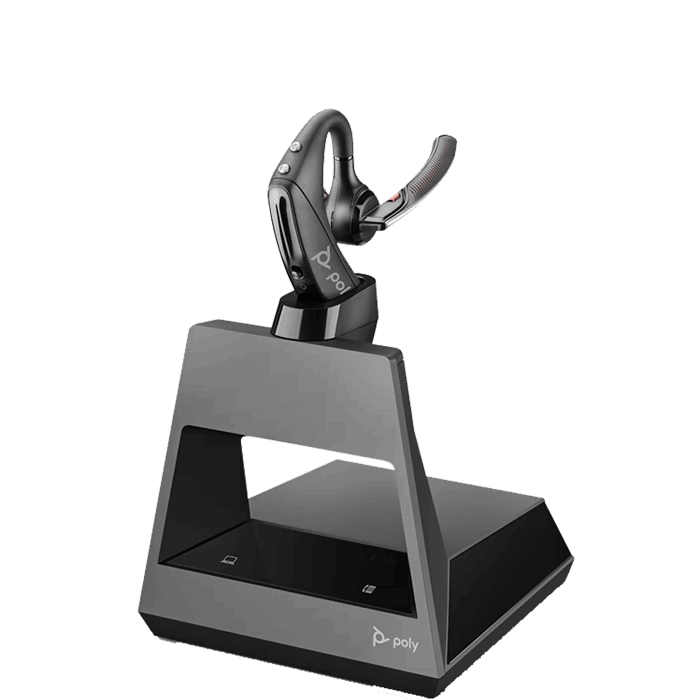 Poly-Voyager-5200-Office-2-Way-Headset Poly Voyager 5200 Office 2-Way Headset (Desk Phone + PC + Mobile) & Teams Version 7W6D3AA aka 214004-01)