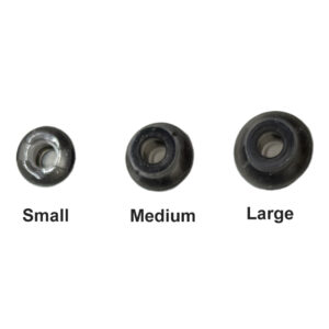 Replacement Ear tips for Yealink BH71 Bluetooth headset (large, 3pcs) 3311057