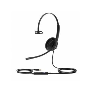 Yealink UH34-MONO-UC USB Wired Headset - Monaural - Plug and Play USB connectivity to Yealink IP phones or PC