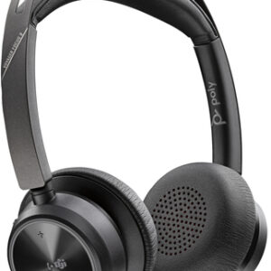 Poly Voyager Focus 2 Microsoft Teams Certified USB-C-C Headset +USB-C/A Adapter +Charging Stand No localization 9T9J6AA#AC3
