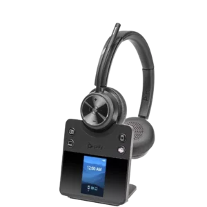 Poly Savi 7420 Office Stereo Microsoft Teams Certified DECT 1920-1930 MHz Headset TAA 8L588AA#ABA