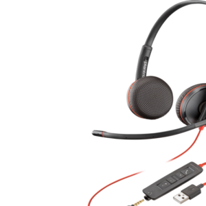 Poly Blackwire 3225 Stereo USB-A Headset (Bulk) 80S11A6