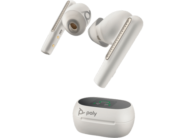 Poly Voyager Free 60/60+ Microsoft Teams Certified Black Earbuds (2 Pieces) 8L5B0AA