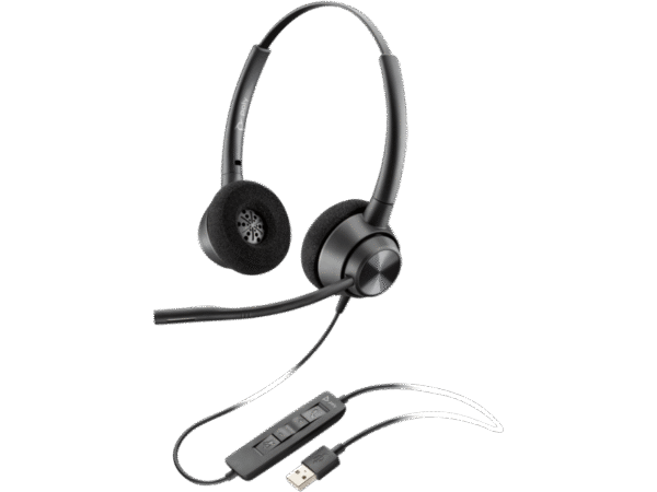 Poly EncorePro 310 Monaural USB-A Headset TAA 767G1AA