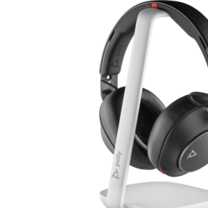 Poly Voyager Surround 85 UC Microsoft Teams Certified USB-C Headset +USB-C/A Adapter +Charging Stand (HP 8G7T8AA)