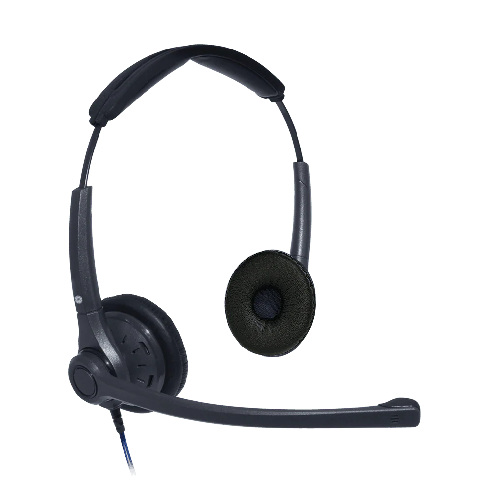 JPL-402-PB Binaural Headset with Surround Shield Noise Cancellation (575-095-002)