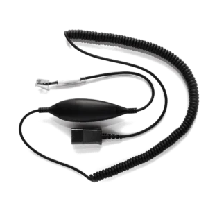 JPL BL-10+P universal bottom lead with RJ11 to PLX compatible QD. TAA Compliant 575-099-009